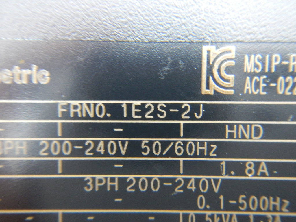 インバーター / FRN0.1E2S-2J / 富士電機|中古製品一覧|幅広い中古製品